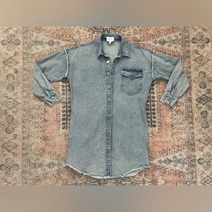 Bohme Denim Long Sleeve Dress